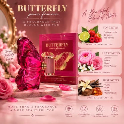 Preorder: Secret Plus Butterfly Eau de Parfum, 85 ml